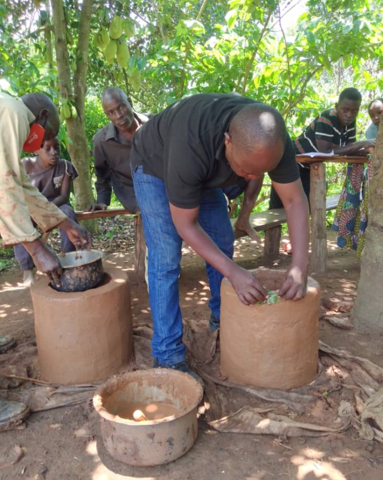 Portable Single shilded dual stove (Charcoal & Firewood) at 25,000 plus labour cost (1)
